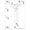 Suspensions Acier Blanc GU10 3 Liro