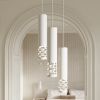 Suspensions Acier Blanc GU10 3 Liro