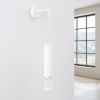 Appliques murales Acier Blanc GU10 1 Liro