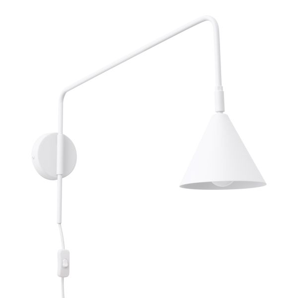 Appliques murales Acier Blanc E14 1 Nox