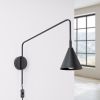 Appliques murales Acier Noir E14 1 Nox