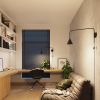 Appliques murales Acier Noir E14 1 Nox