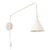 Appliques murales Acier Beige E14 1 Nox