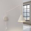 Appliques murales Acier Beige E14 1 Nox