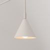 Appliques murales Acier Beige E14 1 Nox