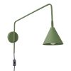 Appliques murales Acier Vert Olive E14 1 Nox