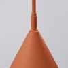 Appliques murales Acier Ocre Rouge E14 1 Nox