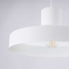 Suspensions Acier Blanc E27 1 Bilo