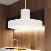 Suspensions Acier Blanc E27 1 Bilo