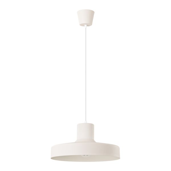 Suspensions Acier Beige E27 1 Bilo