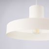 Suspensions Acier Beige E27 1 Bilo