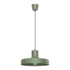 Suspensions Acier Vert Olive E27 1 Bilo