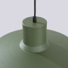 Suspensions Acier Vert Olive E27 1 Bilo
