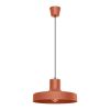 Suspensions Acier Ocre Rouge E27 1 Bilo