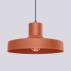Suspensions Acier Ocre Rouge E27 1 Bilo
