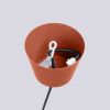 Suspensions Acier Ocre Rouge E27 1 Bilo