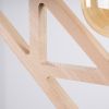Suspensions Bois Naturel E27 1 Caro