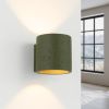 Appliques murales Béton Vert Olive G9 1 Orbis