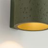 Appliques murales Béton Vert Olive G9 1 Orbis