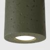 Plafonniers Béton Vert Olive GU10 1 Orbis