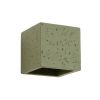 Appliques murales Béton Vert Olive G9 1 Quad