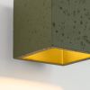 Appliques murales Béton Vert Olive G9 1 Quad
