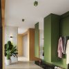 Appliques murales Béton Vert Olive G9 1 Quad