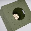 Plafonniers Béton Vert Olive GU10 1 Quad