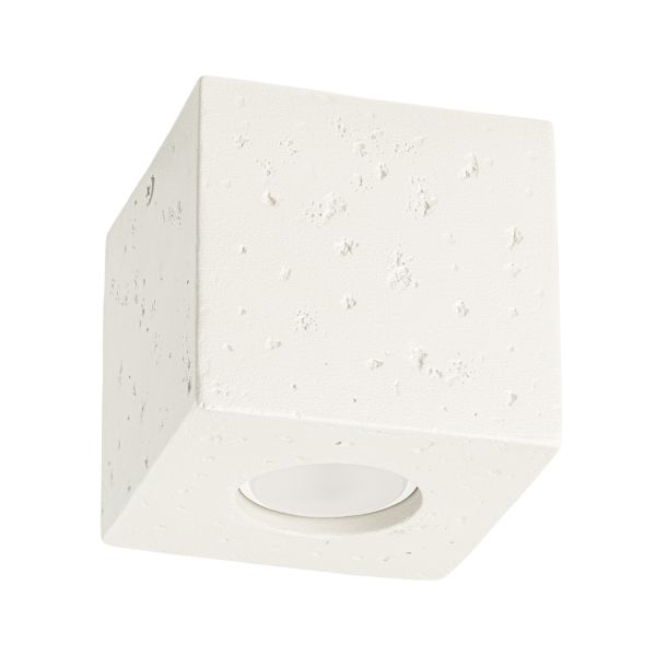Plafonniers Béton Beige GU10 1 Quad