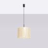 Suspensions PVC Beige E27 1 Nevia