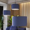 Suspensions PVC Bleu E27 1 Nevia