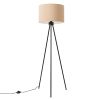 Lampadaire Tissu Taupe E27 1 Nevia