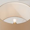 Lampadaire Tissu Taupe E27 1 Nevia
