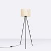 Lampadaire Tissu Beige E27 1 Nevia