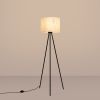 Lampadaire Tissu Beige E27 1 Nevia