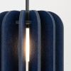Suspensions Feutre Bleu E27 1 Mula