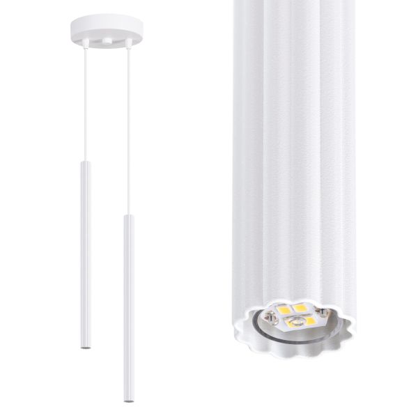Suspensions Acier Blanc G9 2 Arche