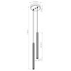 Suspensions Acier Noir G9 2 Arche