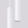 Suspensions Acier Blanc GU10 2 Lagos