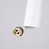 Suspensions Acier Blanc GU10 2 Lagos