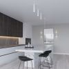 Suspensions Acier Blanc GU10 2 Lagos