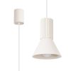 Suspensions Acier Beige E14 1 Estria