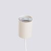 Suspensions Acier Beige E14 1 Estria