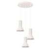 Suspensions Acier Beige E14 3 Estria
