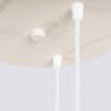 Suspensions Acier Beige E14 3 Estria