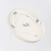 Suspensions Acier Beige E14 3 Estria