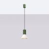 Suspensions Acier Beige E14 1 Estria
