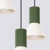 Suspensions Acier Beige E14 3 Estria