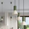 Suspensions Acier Beige E14 3 Estria