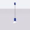 Suspensions Acier Blanc E14 1 Estria
